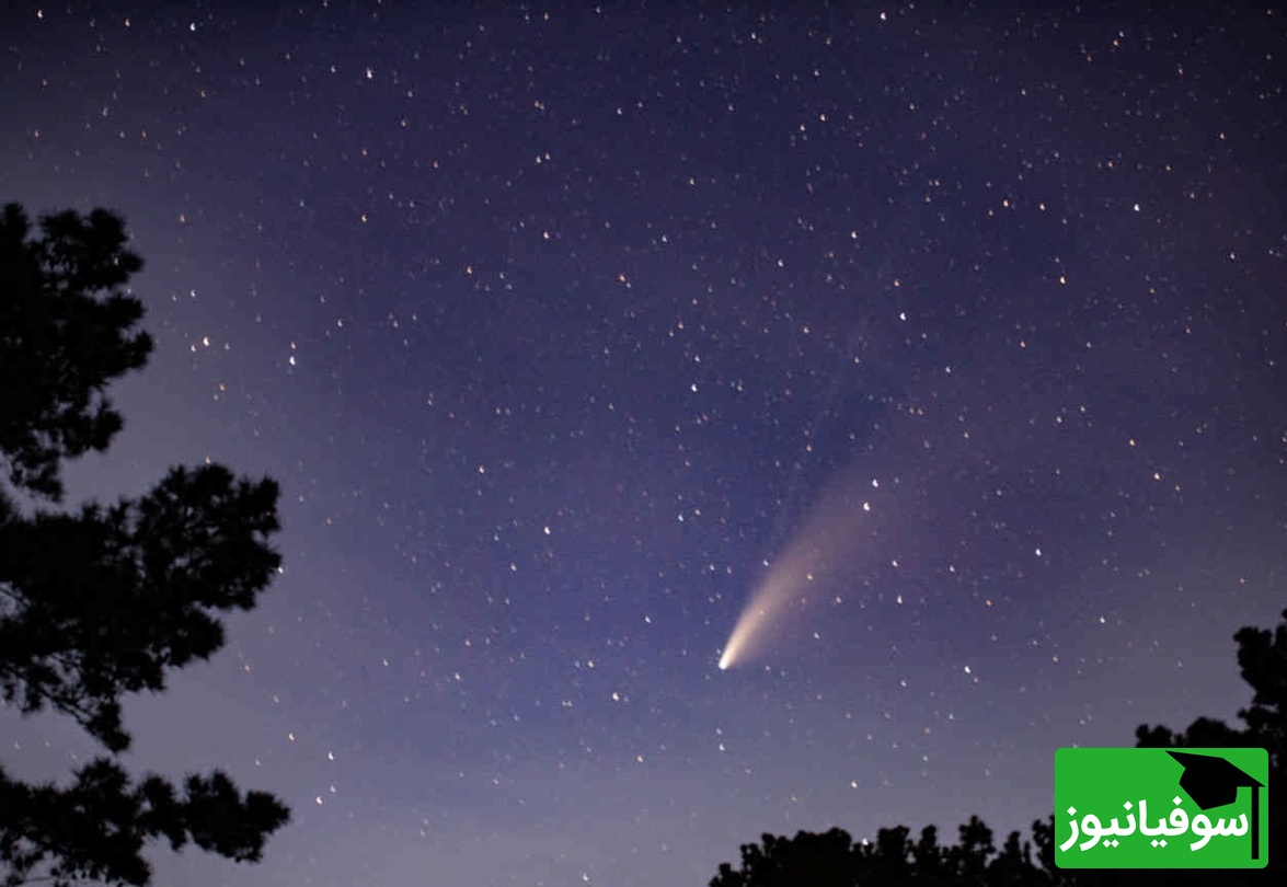 هنر در قاب آسمان/ شکار فوق‌العاده دنباله‌دار لمون توسط عکاس ایرانی تحسین‌برانگیز شد!