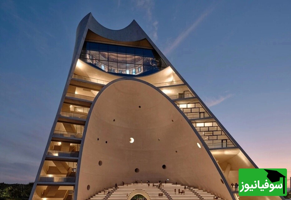 «کلیسای کوهستانی الهام‌گرفته از کشتی نوح و کتابخانه فضایی چین/ معماری شگفت‌انگیز + تصاویر دیدنی