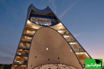 «کلیسای کوهستانی الهام‌گرفته از کشتی نوح و کتابخانه فضایی چین/ معماری شگفت‌انگیز + تصاویر دیدنی