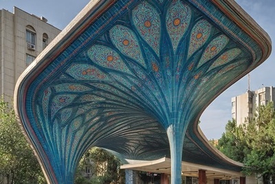 درخشش جایگاه سوخت افسانه‌ای؛ شاهکار معماری با الهام از هنر اسلامی ایرانی / الحق که لایق جایزه بهترین طراحیه + عکس