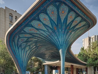 درخشش جایگاه سوخت افسانه‌ای؛ شاهکار معماری با الهام از هنر اسلامی ایرانی / الحق که لایق جایزه بهترین طراحیه + عکس