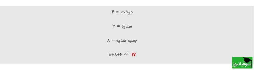 پاسخ تست هوش ریاضی