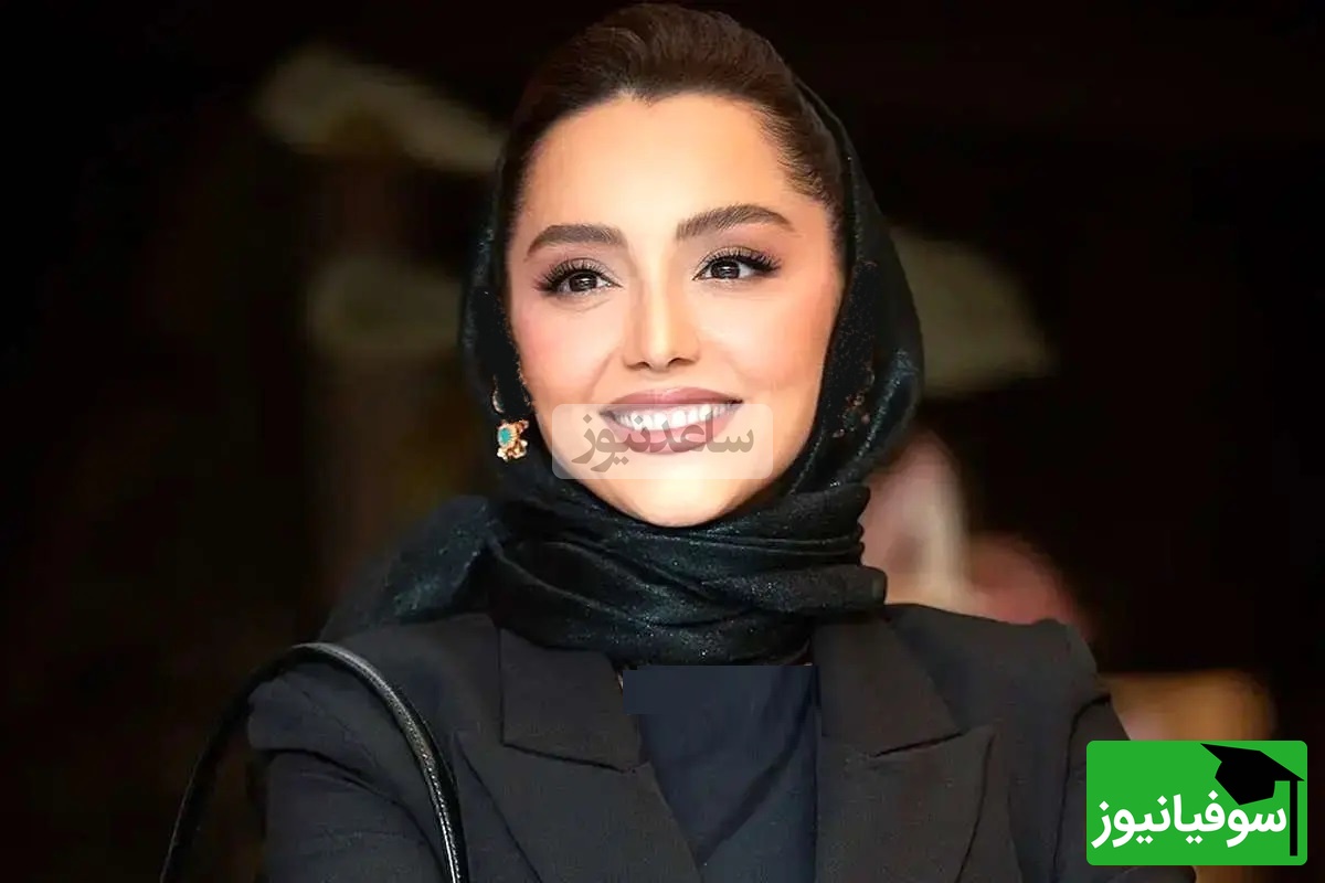 استایل خاص و متفاوت نازنین بیاتی با اکسسوری های جذاب در نمایشگاه چهارسوی خیال+ عکس