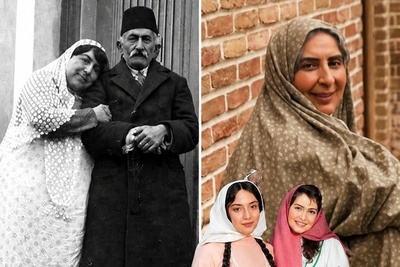 اگر محبوبه، رحیم نجار و منصور در قاجار زندگی می‌کردند چه شکلی بودند؟ نگاهی عجیب به چهره‌های واقعی کاراکترهای بامداد خمار!