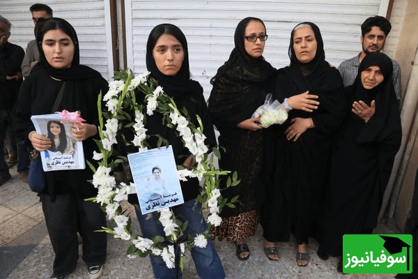 مراسم تشییع شهدای مدرسه میناب