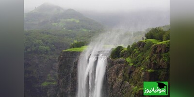 ویدیو/ آبشار مرموز و معکوس انگلستان، قانون جاذبۀ نیوتن را دور می‌زند