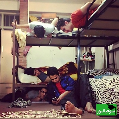 (عکس) خلاقیت عجیب دانشجویان برای بقا در خوابگاه پسرانه؛ فقط دعا جواب می‌دهد! 😂