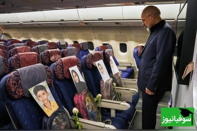 (ویدئو) صندلی‌هایی که با کوله‌پشتی و عکس پر شدند؛ همراهان خاص قالیباف در پرواز به پاکستان