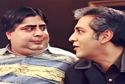 ویدئو | درک عجیب اردل و بامشاد از هنر مدرن؛ شوخی ماندگار مهران مدیری در «نقطه‌چین» 😂