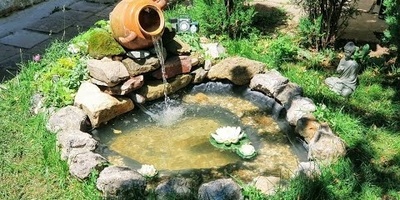 ایده ساخت آبنمای خانگی که حس ویلای شمال رو میاره وسط خونه‌ت فقط با وسایل ساده‌ای که جلوی چشمته😍