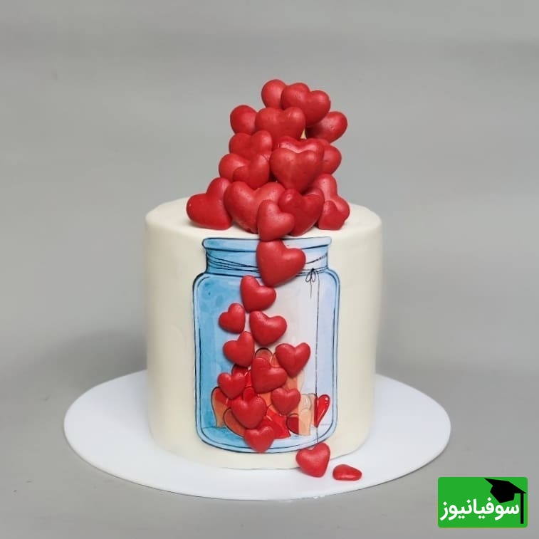 کیک ویژه ولنتاین