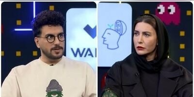 (ویدیو) جنجالیترین شوخی فریبا نادری با مجری پامپ درباره درس و مدرک دانشگاهیاش! / فریبا نادری: خودشون میدونن تو دانشگاه چیکار میکنن!! /  امیرحسین قیاسی دیگه عمرا خانم دعوت کنه تو برنامهاش🤣
