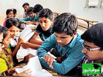 (عکس) تعجب نکنید اینجا مانور زلزله نیست؛ والدین هندی در حال تقلب رساندن هستند!