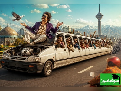 خلاقیت حماسه‌آفرین یک مرد برای تبدیل پراید به لیموزین 18 نفره؛ این دیگه ذهنش مریض بود / نمیگی اون موتور بدبخت چجوری قراره بکشه؟😂