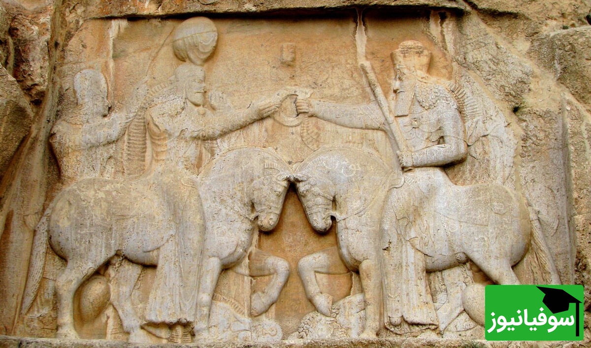 عکس  اردشیر پادشاه هخامنشی که قدم به ماه گذاشت