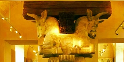 (ویدئو) نگاهی به باشکوه‌ترین آثار باستانی ایران در لوور؛ از کمانداران جاویدان تا زرینه‌های ساسانی