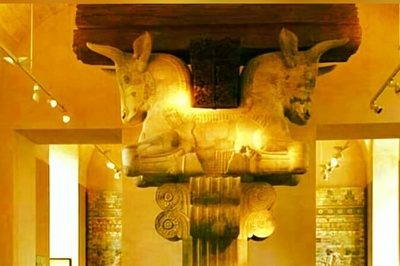 (ویدئو) نگاهی به باشکوه‌ترین آثار باستانی ایران در لوور؛ از کمانداران جاویدان تا زرینه‌های ساسانی