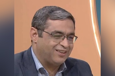 (ویدیو) المیرا شریفی مقدم از زبان مخاطب: شوهر من پول تو جیبی نمیده میگه برو بابات بده/ دکتر سعید عزیزی: یعنی چی؟