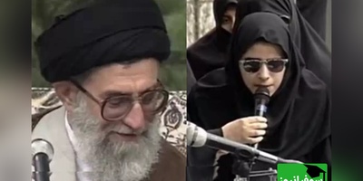شعرخوانی دیدهنشده دوران نوجوانی مریم حیدرزاده در دیدار با رهبر انقلاب + ویدئو