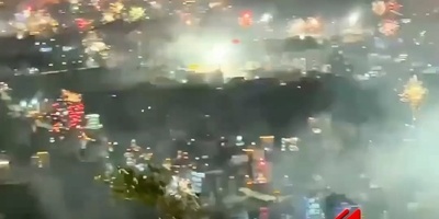 ورود سال نو چینی با نمایی عجیب از پوتیان که همه را بهت‌زده کرد + فیلم