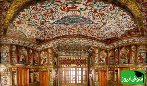 سبک معماری عجیب خانه حریری تبریز، خانهای از دوران قاجار که هنوز زنده است؛ نقاشیهایی که با چشمانت حرف میزنند+ ویدیو