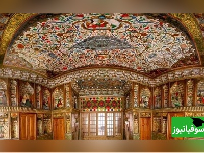 سبک معماری عجیب خانه حریری تبریز، خانه‌ای از دوران قاجار که هنوز زنده است؛ نقاشی‌هایی که با چشمانت حرف می‌زنند+ ویدیو