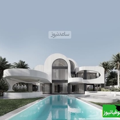 نگاهی خیره‌کننده‌ به معماری ویلای دبی که طراحان ایرانی با سبک مدرن و مفهومی خوش درخشیدند / حس مهر و محبت داره این خونه