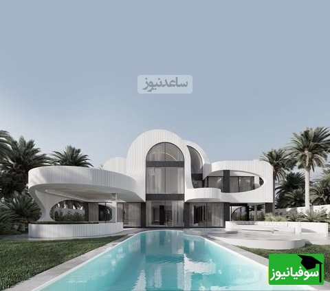 نگاهی خیرهکننده به معماری ویلای دبی که طراحان ایرانی با سبک مدرن و مفهومی خوش درخشیدند / حس مهر و محبت داره این خونه