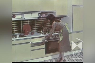 سفر به دهه 50؛ تبلیغ کابینت گازور با امکاناتی جلوتر از زمان خود