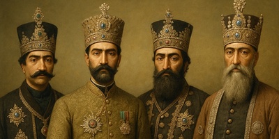 (ویدیو) شاهان قاجار خودشونو معرفی میکنن / استایل مظفرالدین شاه چقدر امروزیه😂