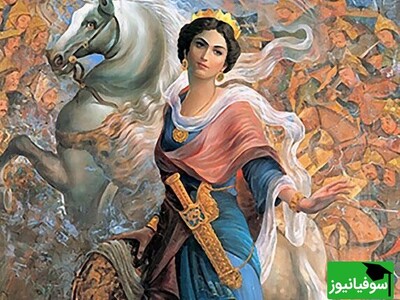 ویدیو/ سردیس فیروزه‌ای مکشوفه از اطراف "تخت‌جمشید" متعلق به «آتوسا» دختر زیبای "کوروش کبیر"