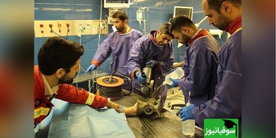 حادثه تلخ با چرخ‌گوشت؛ پسربچه 2 ساله در وضعیت اضطراری با بالگرد منتقل شد + ویدئو
