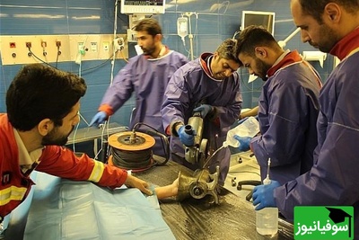 حادثه تلخ با چرخ‌گوشت؛ پسربچه 2 ساله در وضعیت اضطراری با بالگرد منتقل شد + ویدئو