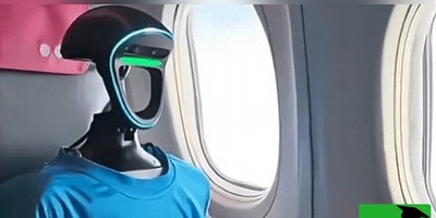 (ویدئو) مسافرانی که با یک مهماندار غیرمنتظره روبه‌رو شدند؛ داستان پرواز بحث‌برانگیز پوبدا