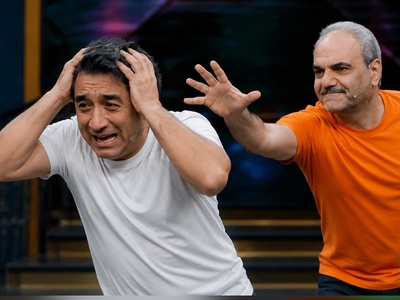 بازی با اعصاب؛ واکنشِ جنجالی خداداد عزیزی به صحبت‌های نامفهوم خیابانی🤣