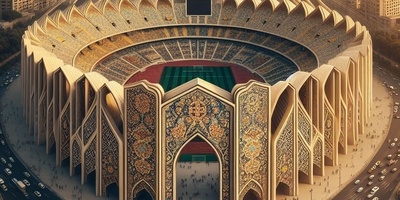 ورزشگاه‌های لیگ برتر ایران با معماری ایرانی؛ وقتی پرسپولیس و تراکتورسازی دنیا را مات می‌کنند + عکس