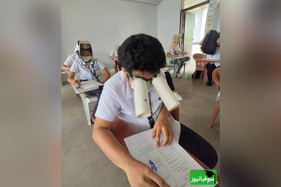 این داستان مراقب و تقلب/ این حسو هممون تجربه کردیم!😂 +ویدیو
