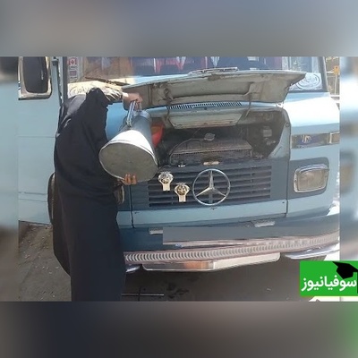 زنگ اابتکار: خلاقیت خنده‌دار و تحسین برانگیز راننده مینی‌بوس ایرانی حماسه آفرید/ از قدیم گفتن هنر نزد ایرانیان است و بس!