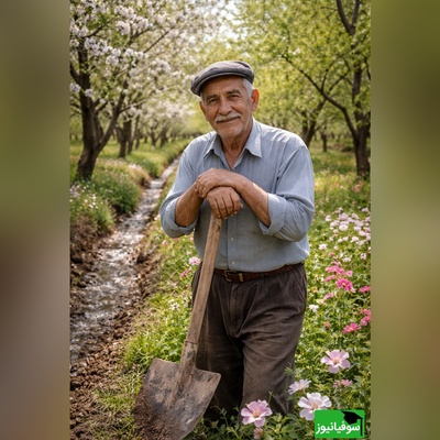 خلاقیت تحسین برانگیز کشاورز خوش ذوق در تبدیل باغش به بهشت با ساده‌ترین امکانات شاهکاریه برا خودش/ 1000 آفرین به این ذهن پر از ایده