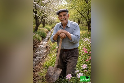 خلاقیت تحسین برانگیز کشاورز خوش ذوق در تبدیل باغش به بهشت با ساده‌ترین امکانات شاهکاریه برا خودش/ 1000 آفرین به این ذهن پر از ایده