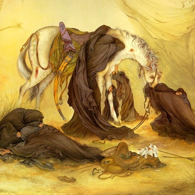 (ویدئو) اعتراف تکان‌دهنده استاد فرشچیان درباره خلق بهترین اثرش؛ یک نیروی غیبی...