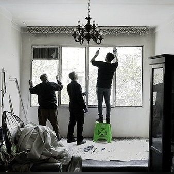 (ویدئو) از خرابی تا امید؛ حرکت تحسین‌برانگیز دانشجویان شمسی‌پور در حکیمیه