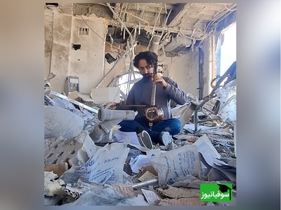 فیلم/سقفی که ریخت، عشقی که نماند؛ طنین غم‌انگیز کمانچه در میان خاکستر جنگ/آخرین صدا نباید صدای جنگ و موشک باشد