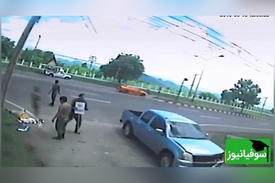 فیلم لحظه جدا شدن روح از بدن یک زن در تصادف رانندگی / فیلمی که جهان را تکان داد