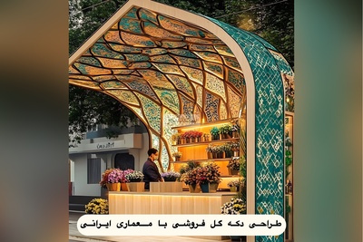 نگاهی خیره‌کننده به گل‌فروشی‌هایی که روح ایران در آن‌ها جریان دارد؛ از کاشی فیروزه‌ای تا بوی بهار نارنج!😍 + عکس