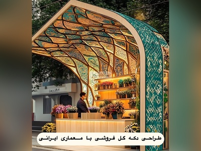 نگاهی خیره‌کننده به گل‌فروشی‌هایی که روح ایران در آن‌ها جریان دارد؛ از کاشی فیروزه‌ای تا بوی بهار نارنج!😍 + عکس