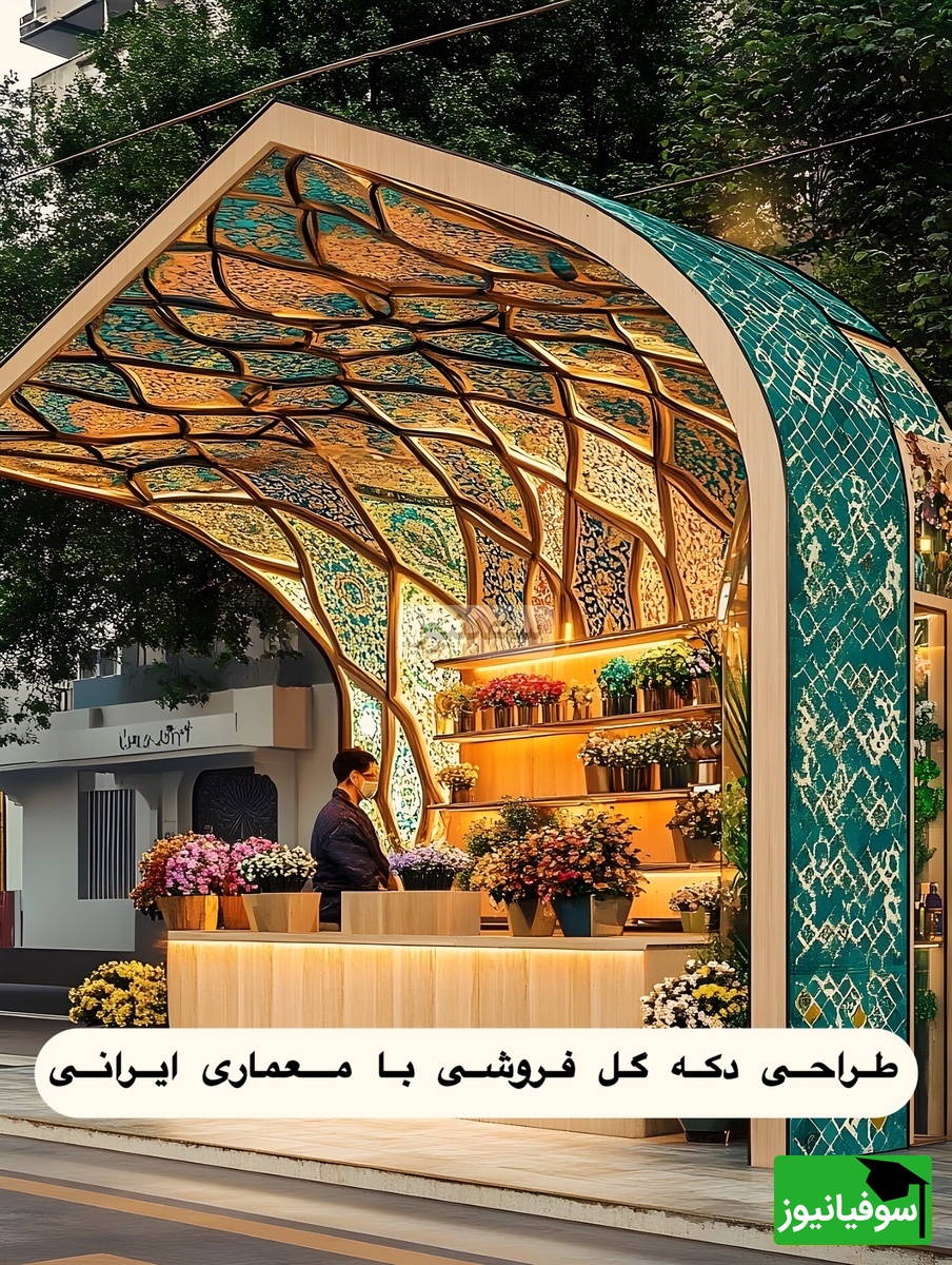 نگاهی خیرهکننده به گلفروشیهایی که روح ایران در آنها جریان دارد؛ از کاشی فیروزهای تا بوی بهار نارنج!😍 + عکس
