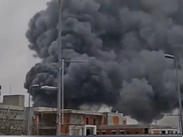 (ویدئو) آتش‌سوزی هولناک دانشگاه استانبول را ببینید