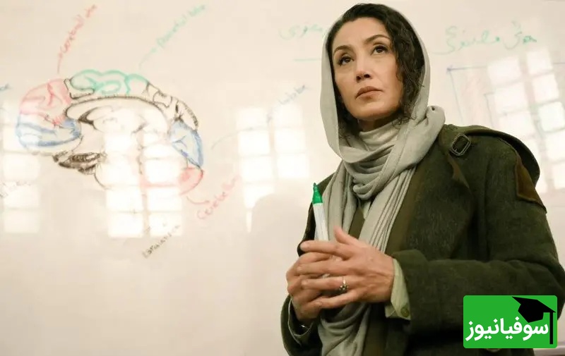 هدیه تهرانی در صحنه ای از سریال هزار و یک شب