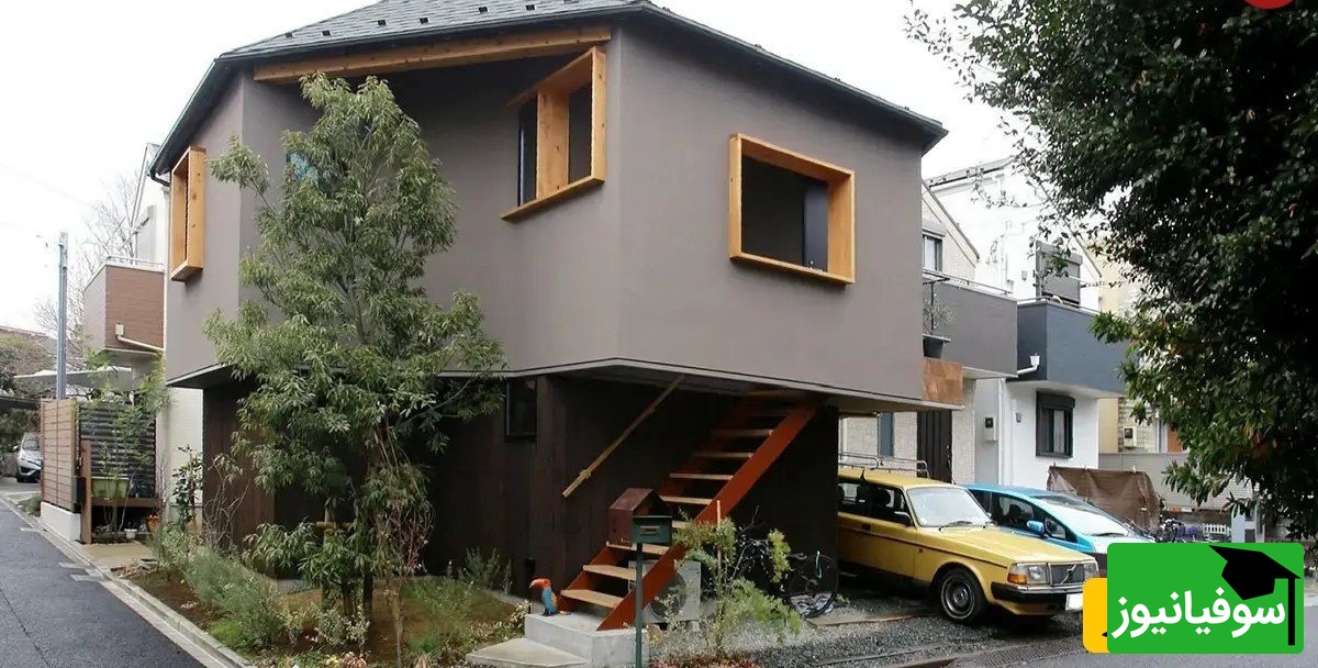 نگاهی خیره کننده به معماری ژاپنی در اوج خلاقیت؛ خانه‌ای کوچک و متفاوت با الهام از طبیعت+ عکس